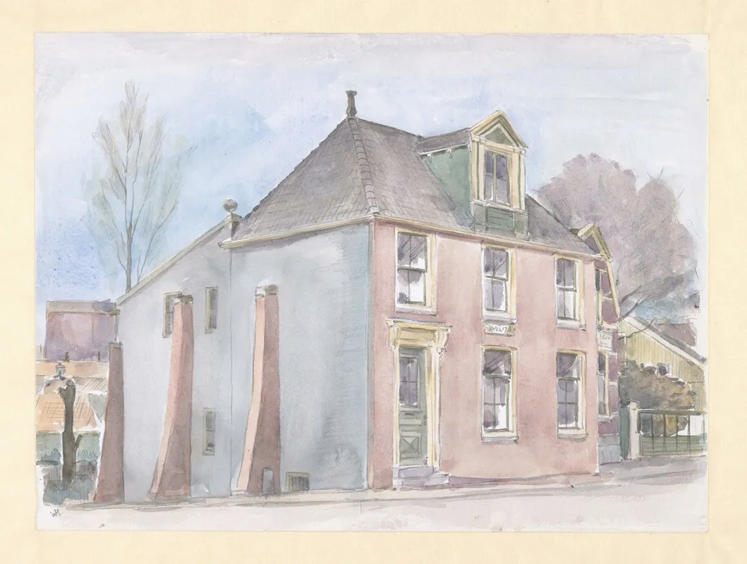 Landscape 549 by Wim Hagemans - Canvas Print