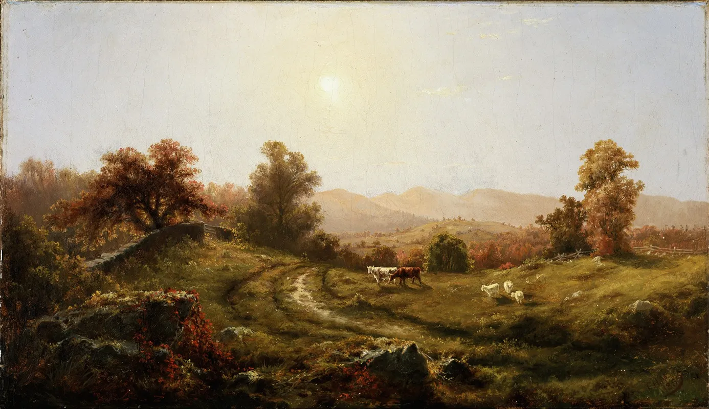 Landscape 6 by Charles Herbert Moore - Canvas Print