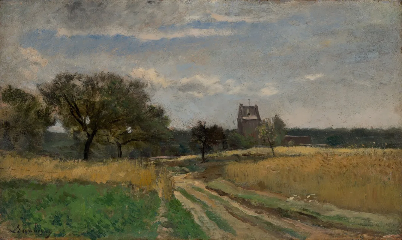 Landscape Along A Country Road