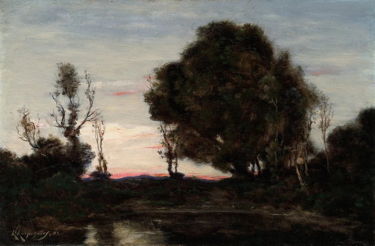 Landscape At Dusk