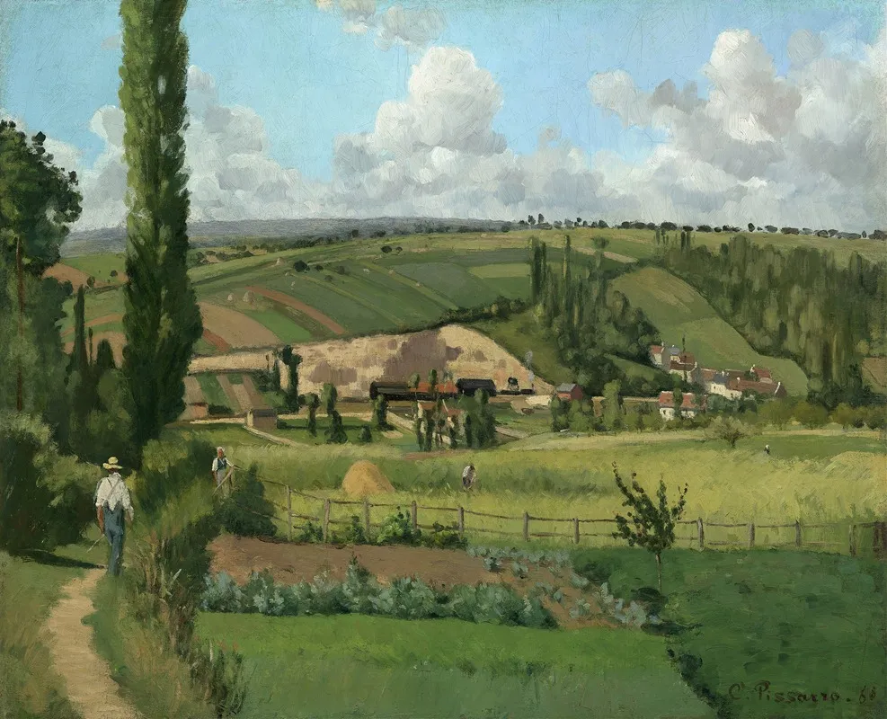Landscape At Les Patispontoise