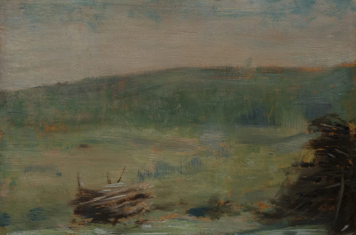Landscape At Saint Ouen