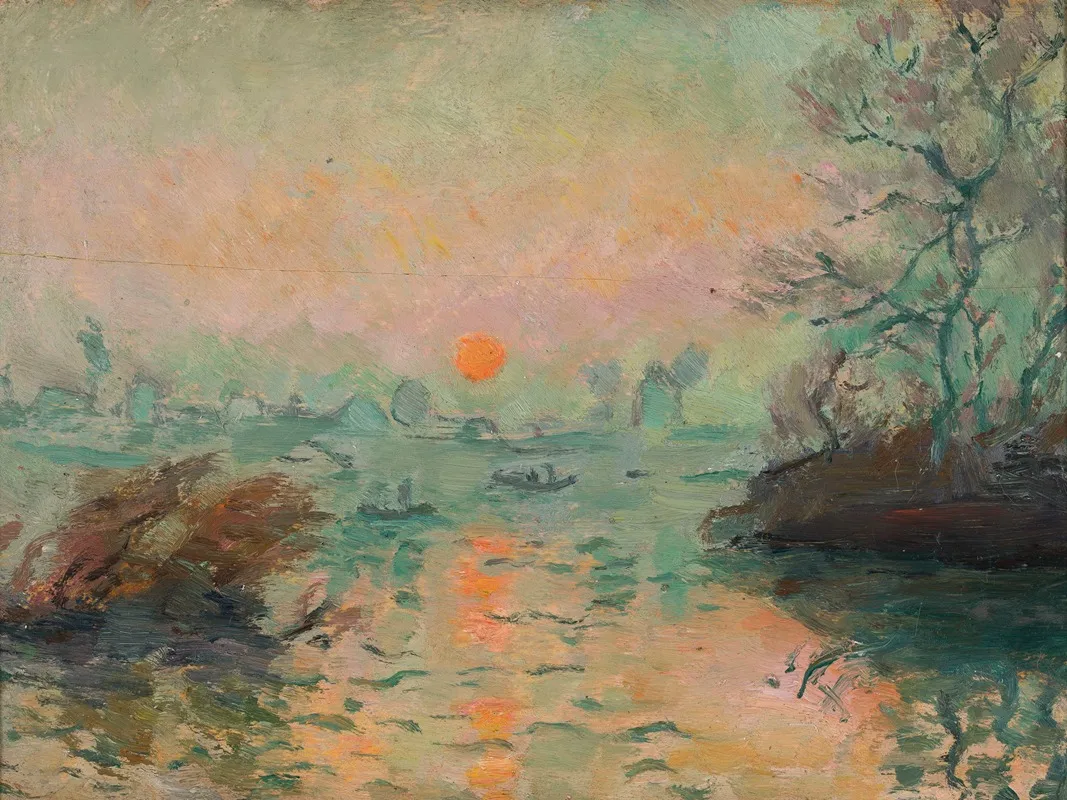 Landscape At Sunset 6
