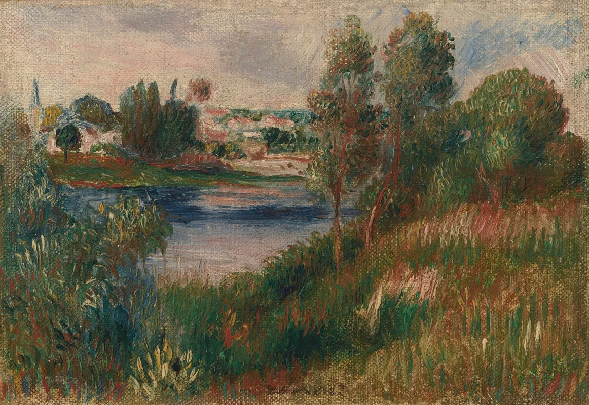 Landscape At Vetheuil
