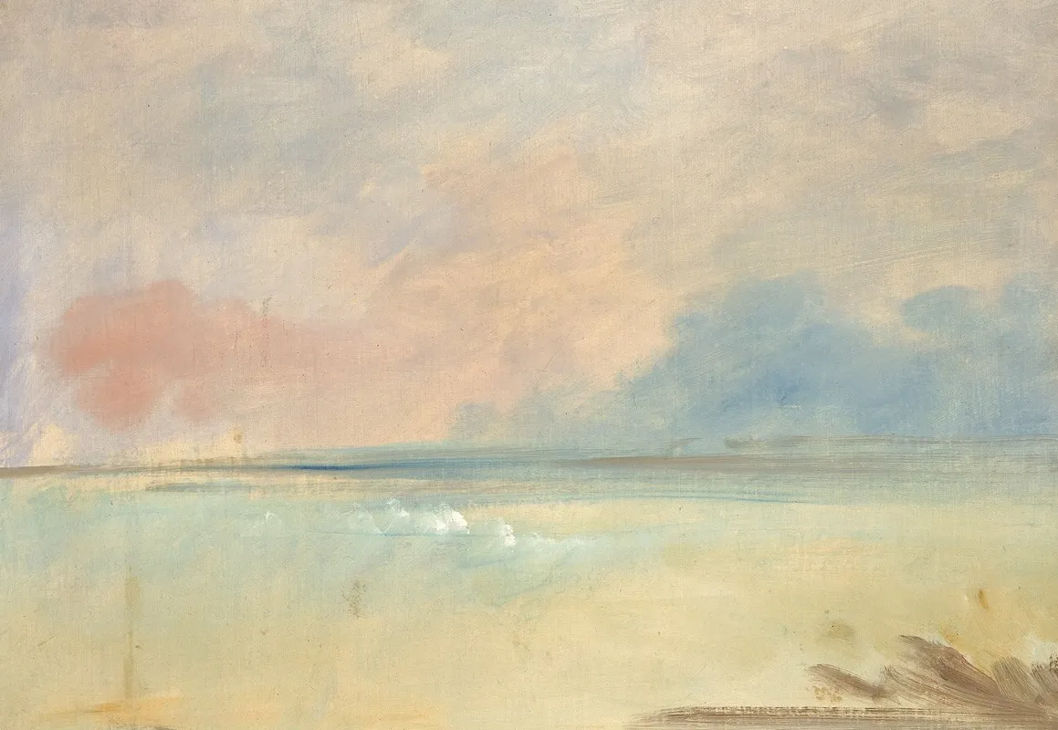 Landscape Background 6 by George Catlin - Canvas Print