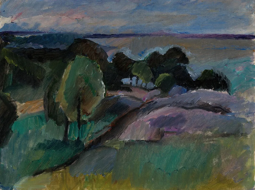 Landscape From Korkeasaari 1913