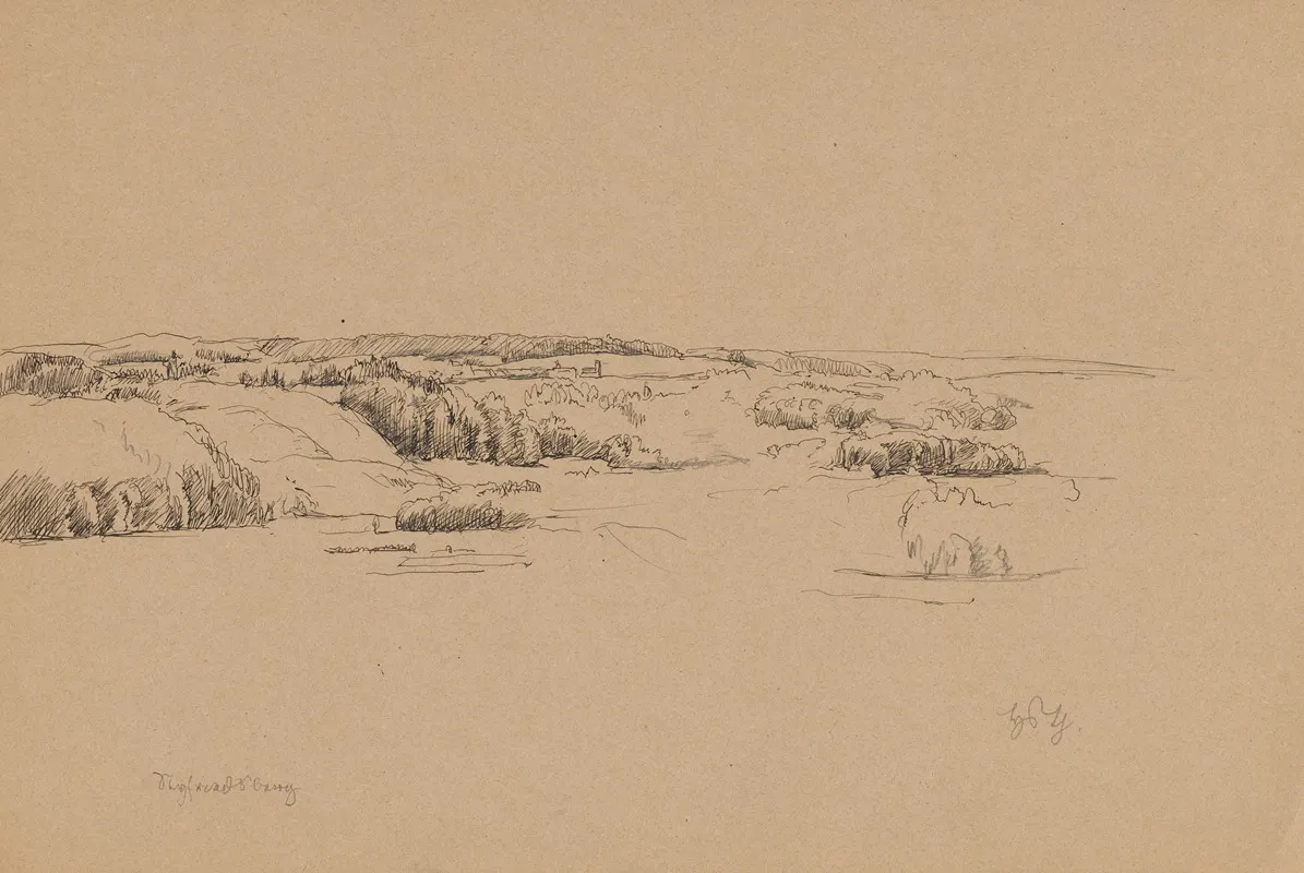 Landscape From The Surroundings Of Seyfriedsberg