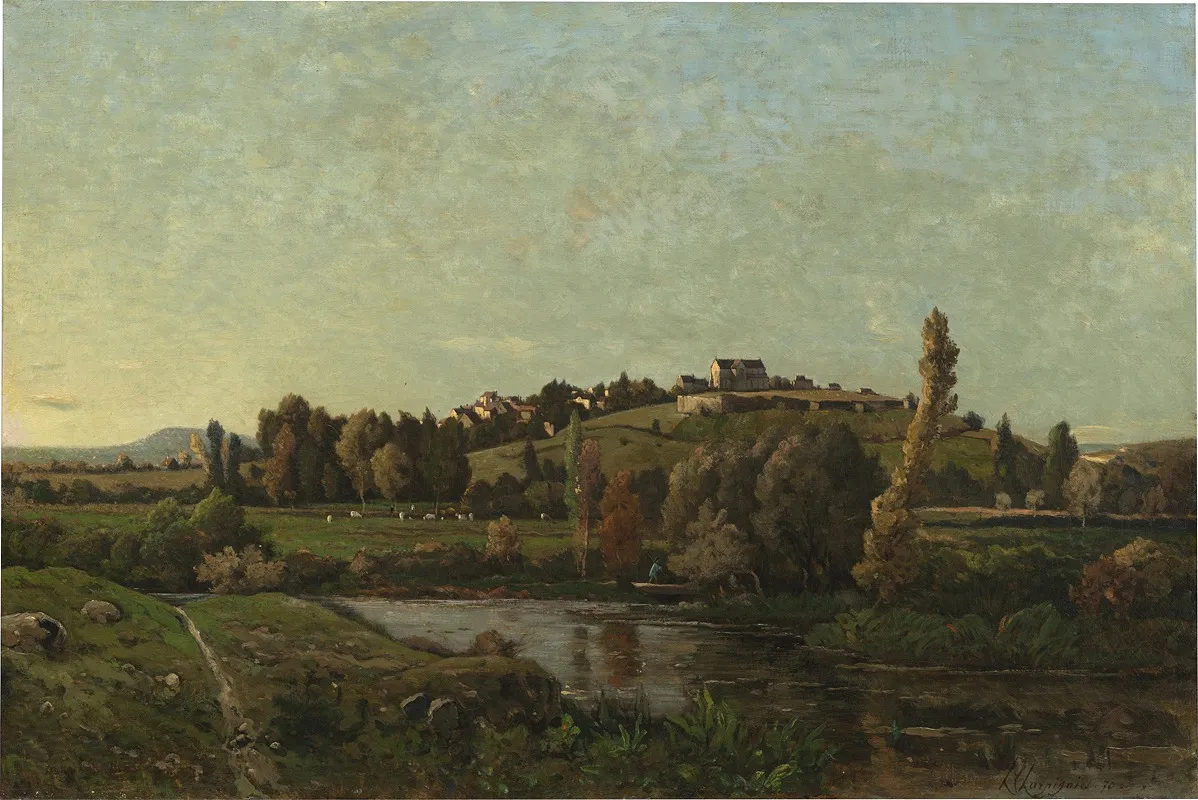 Landscape In Auvergne