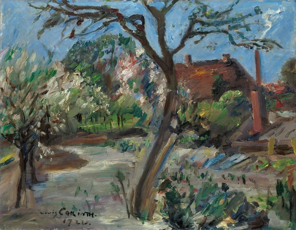 Landscape In Early Spring