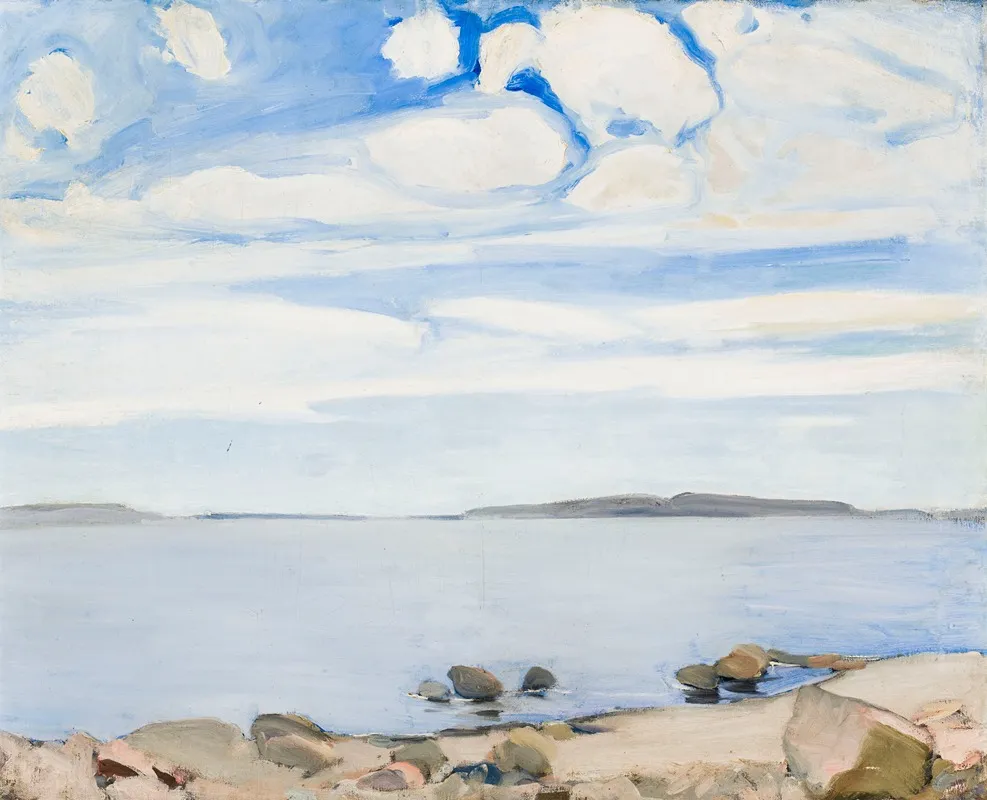 Landscape In Finland 3 by Konrad Krzyżanowski - Canvas Print