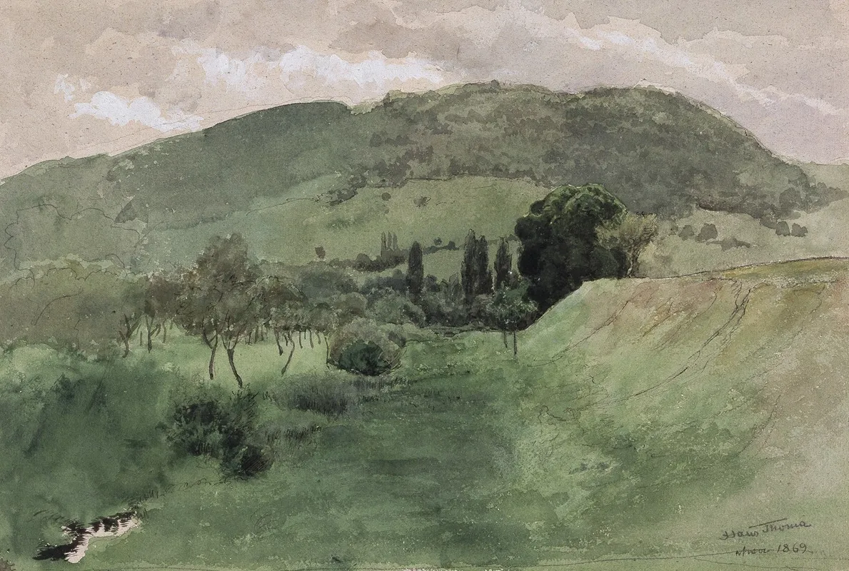 Landscape In The Black Forest 2