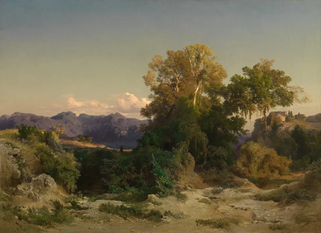 Landscape In The Roman Campagna 2