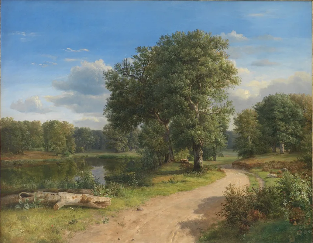 Landscape Near Hammermollen North Zealand