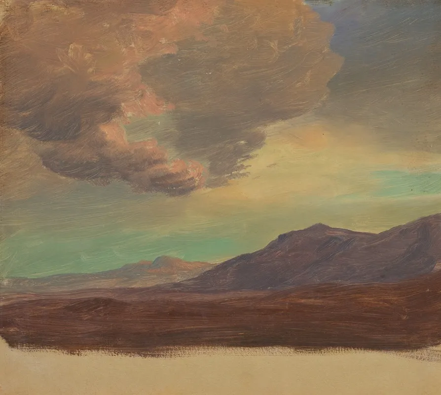 Landscape Near Palestine Or Syria
