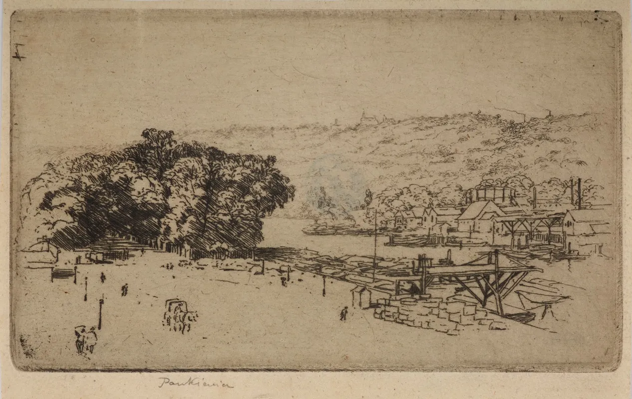 Landscape Near Rouen