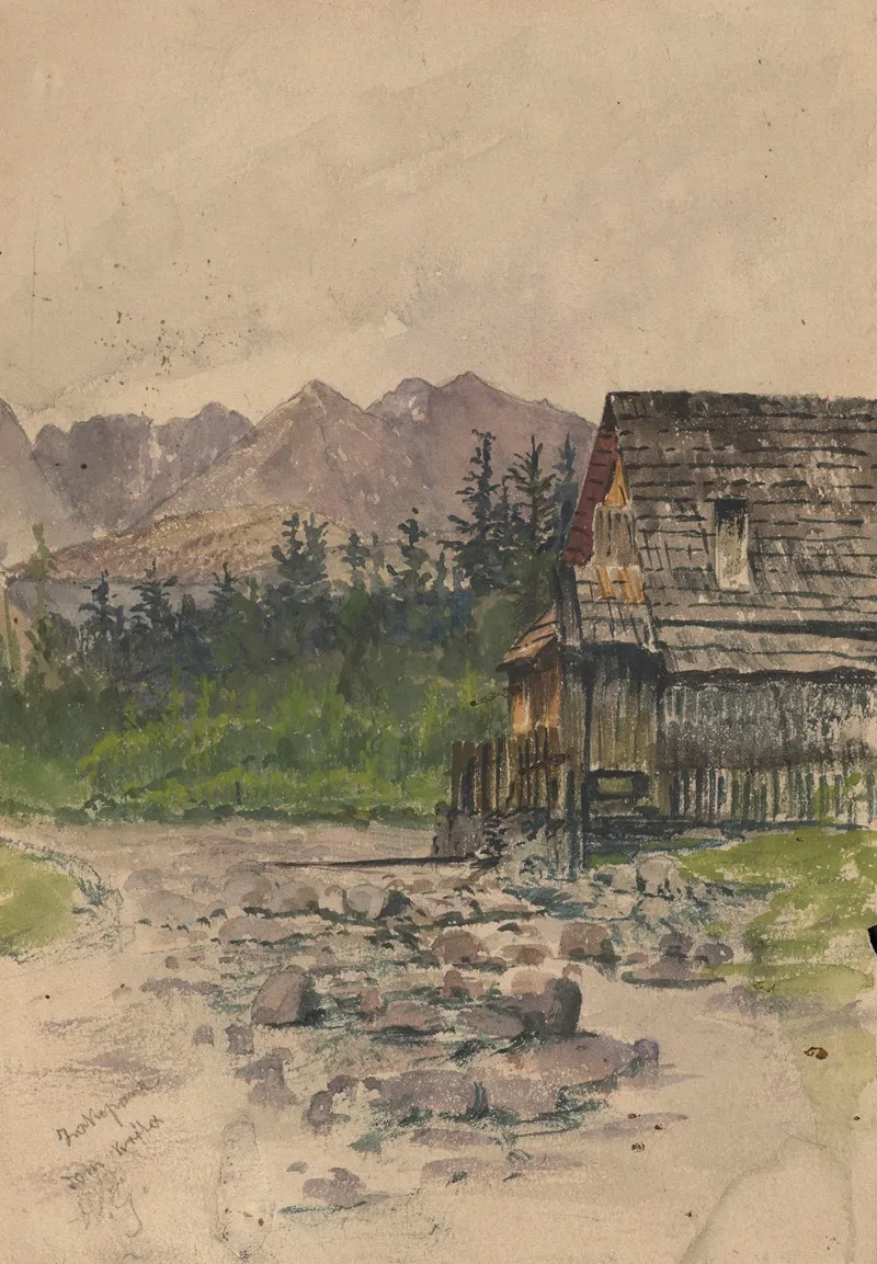 Landscape Of The Tatra Mountains