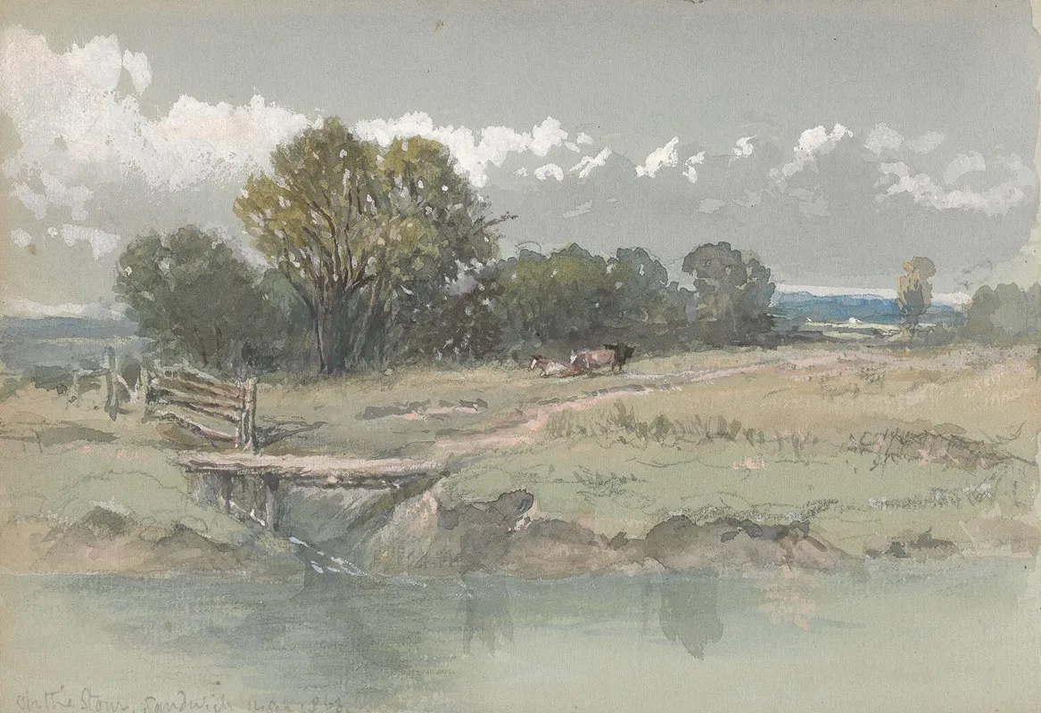 Landscape On The Stour Near Sandwich