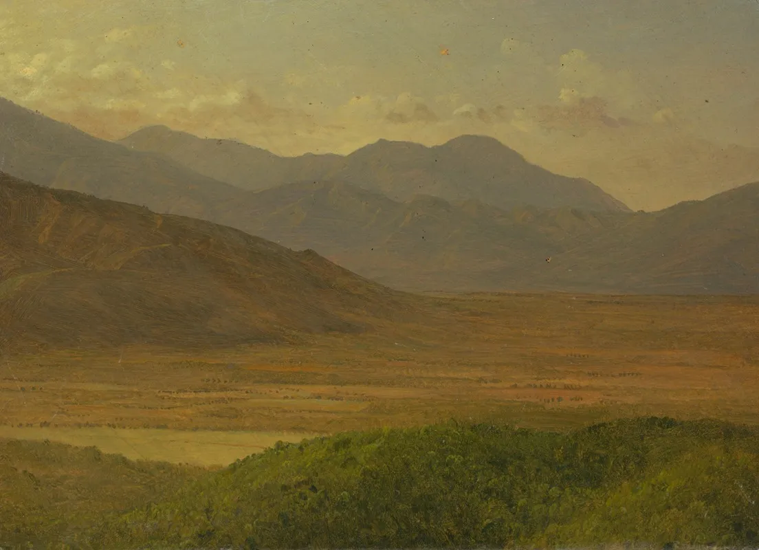 Landscape Vii by Frederic Edwin Church - Canvas Print