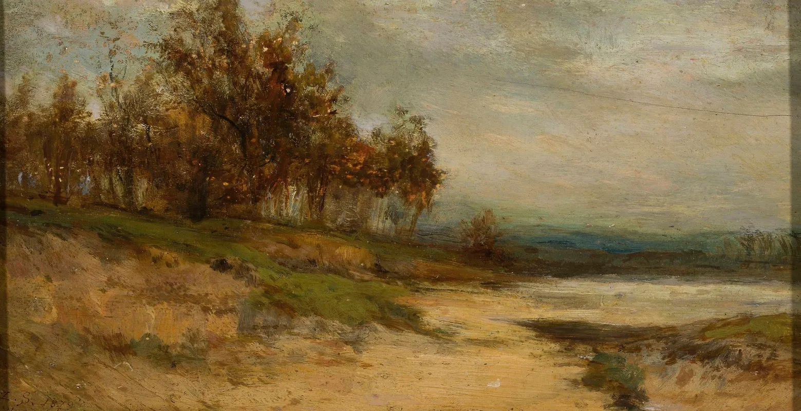 Landscape With A Bunch Of Trees by Zygmunt Sidorowicz - Canvas Print
