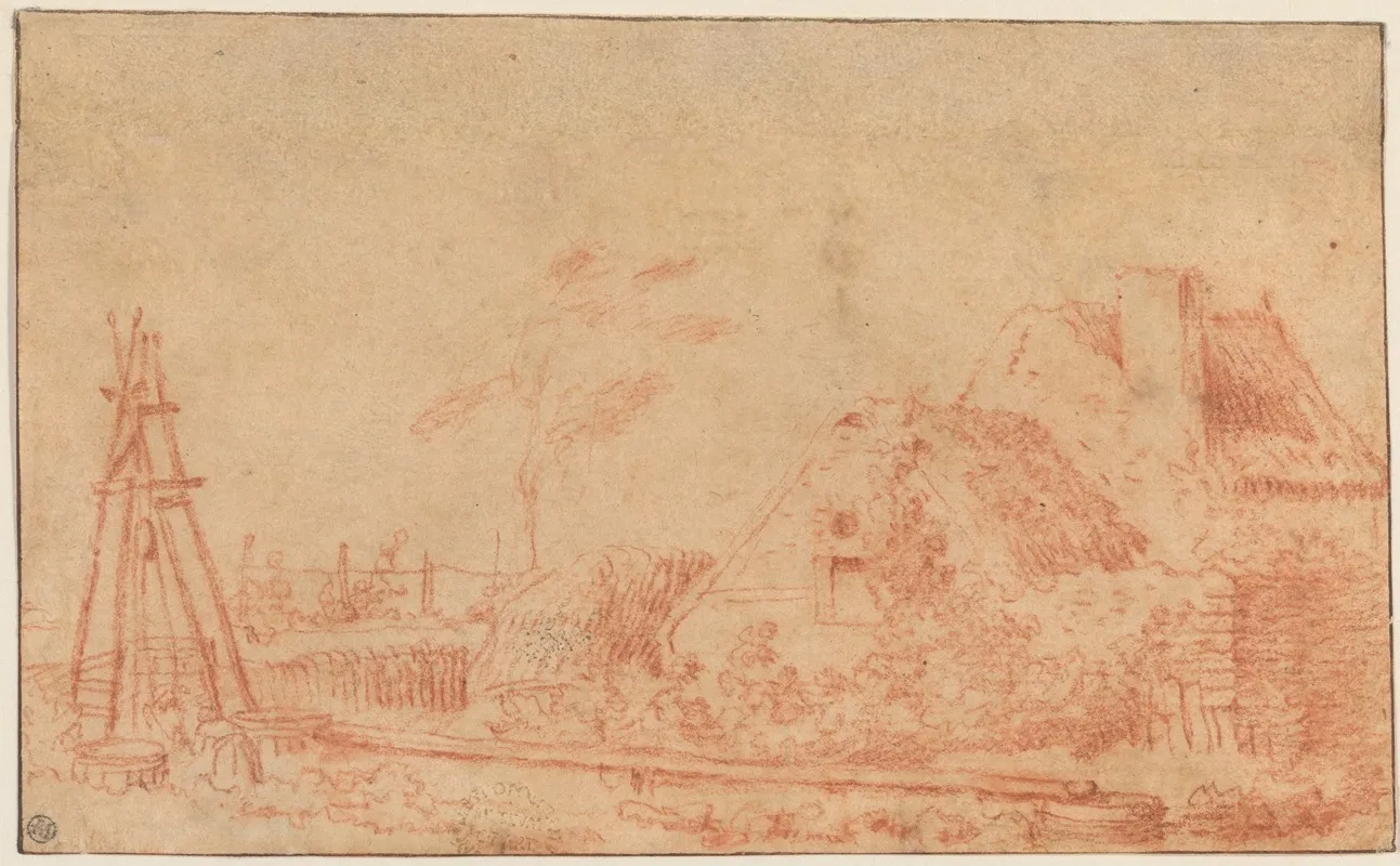 Landscape With A Cottage And Well