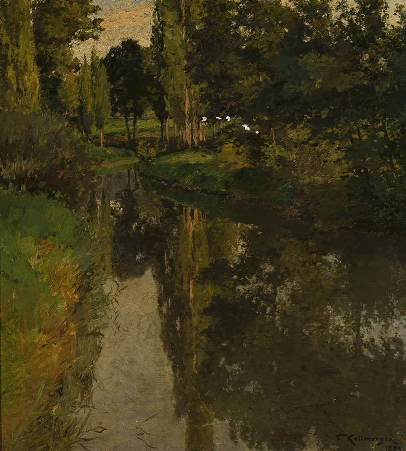 Landscape With A Creek