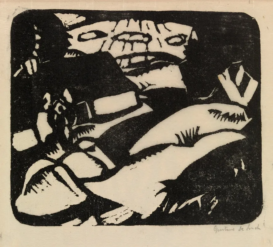 Landscape With A Farm 3 by Gustave De Smet - Canvas Print