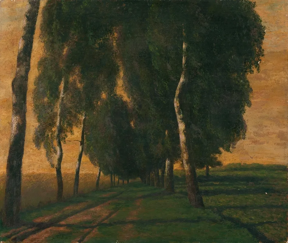 Landscape With A Field Road