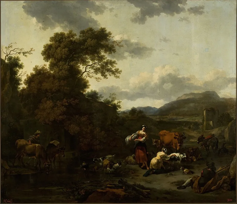 Landscape With A Pastoral Scene 2