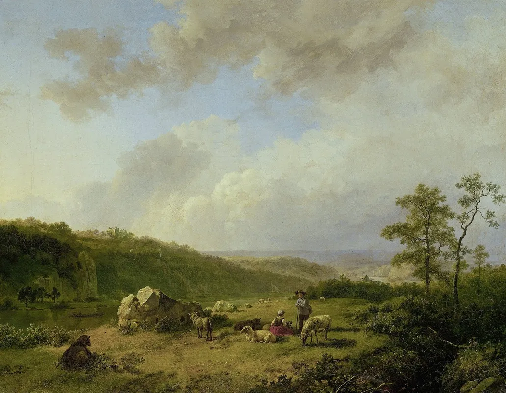 Landscape With A Rainstorm Threatening