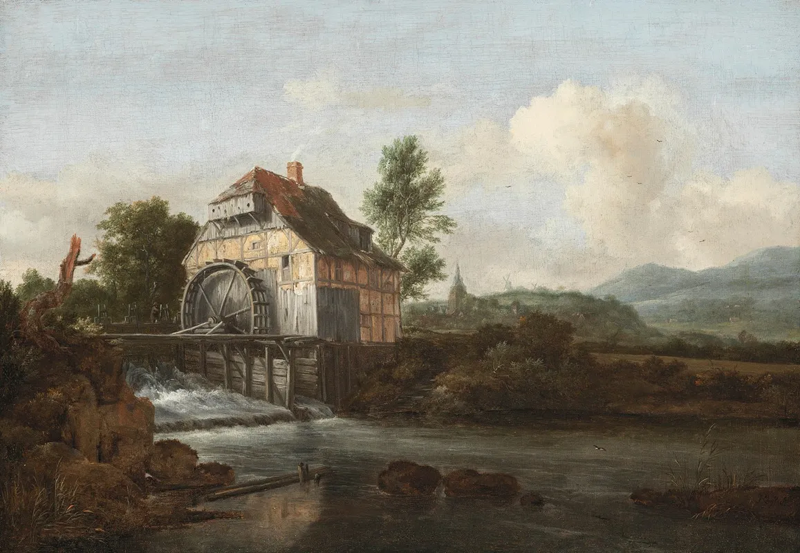Landscape With A Watermill