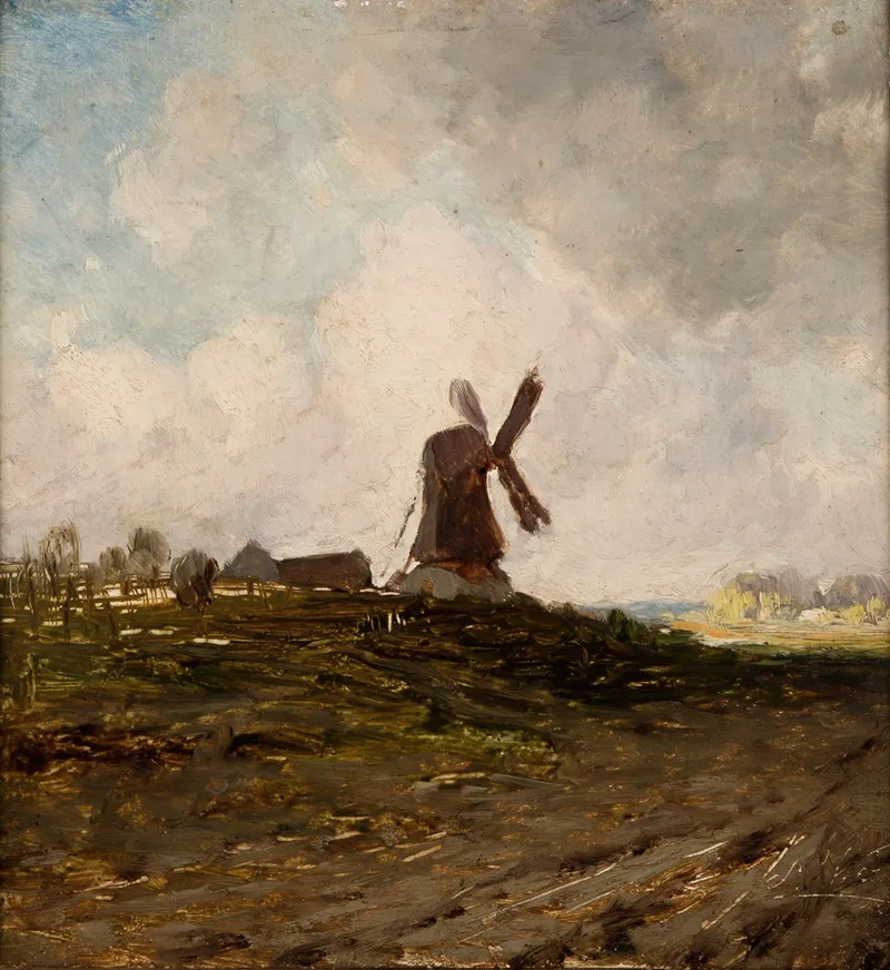 Landscape With A Windmill 4