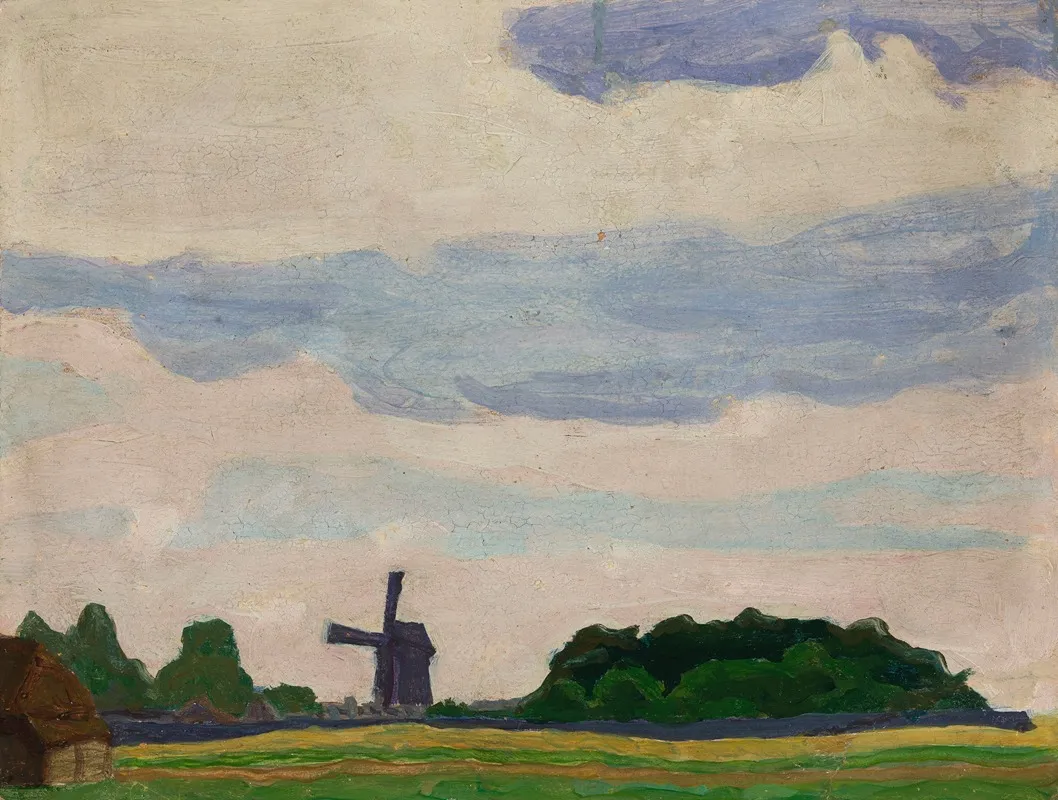 Landscape With A Windmill 6