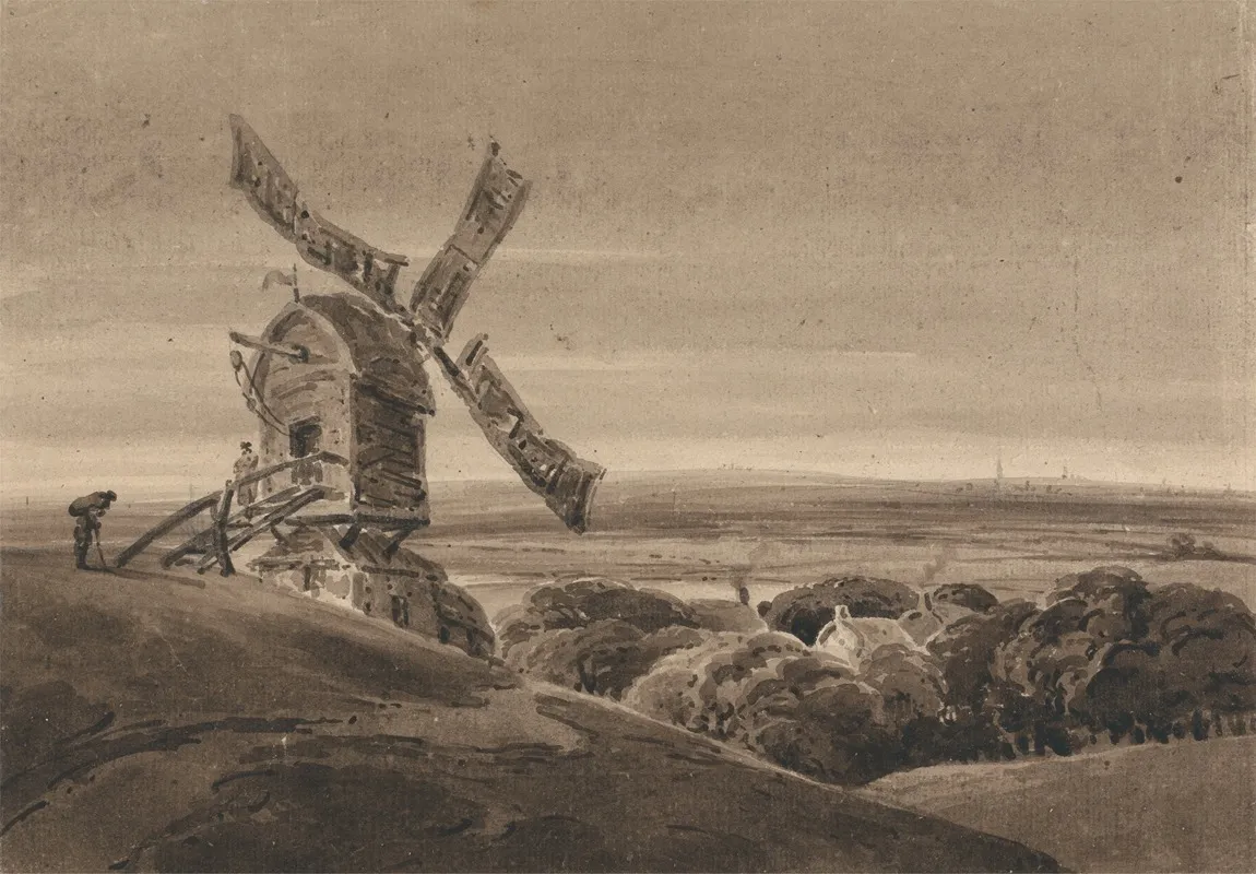 Landscape With A Windmill 7