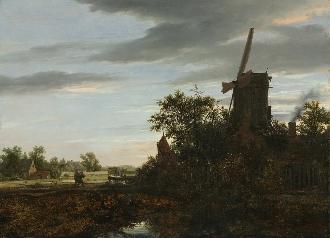 Landscape With A Windmill