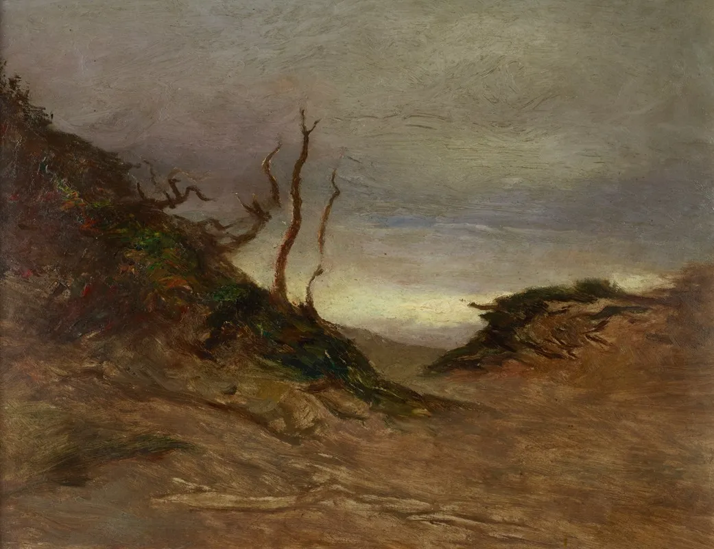 Landscape With Bare Trees