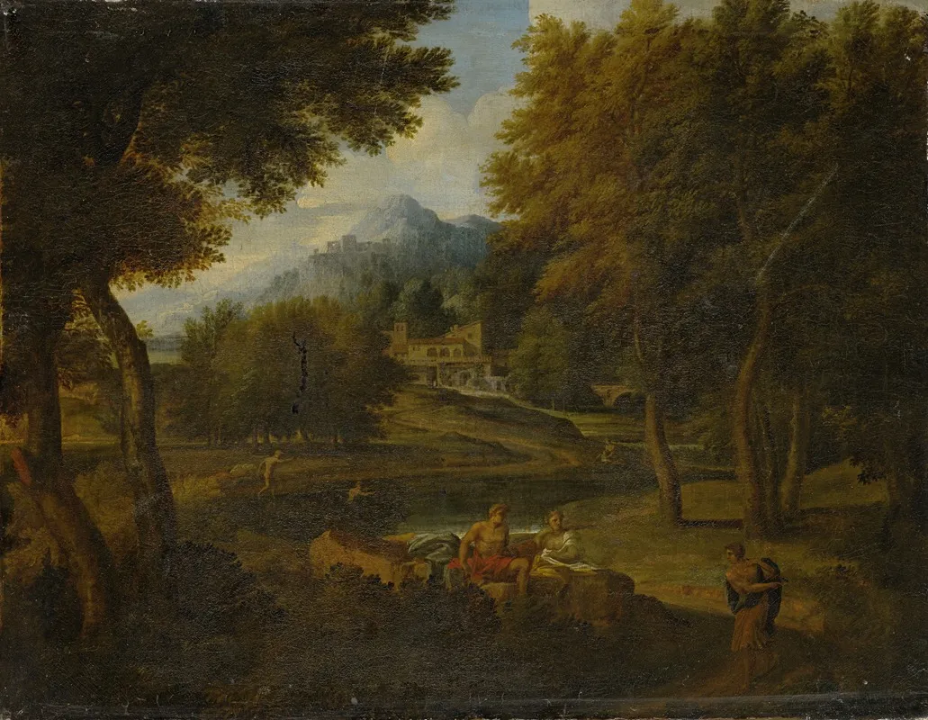 Landscape With Bathers