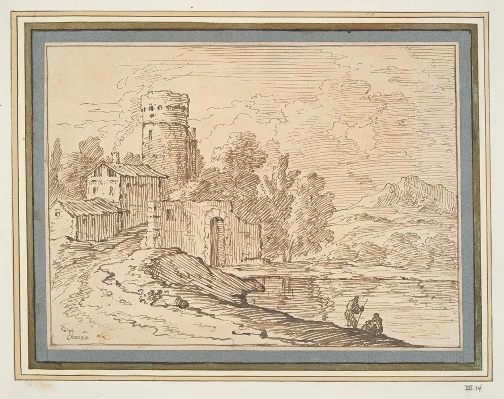 Landscape With Castle Near Water