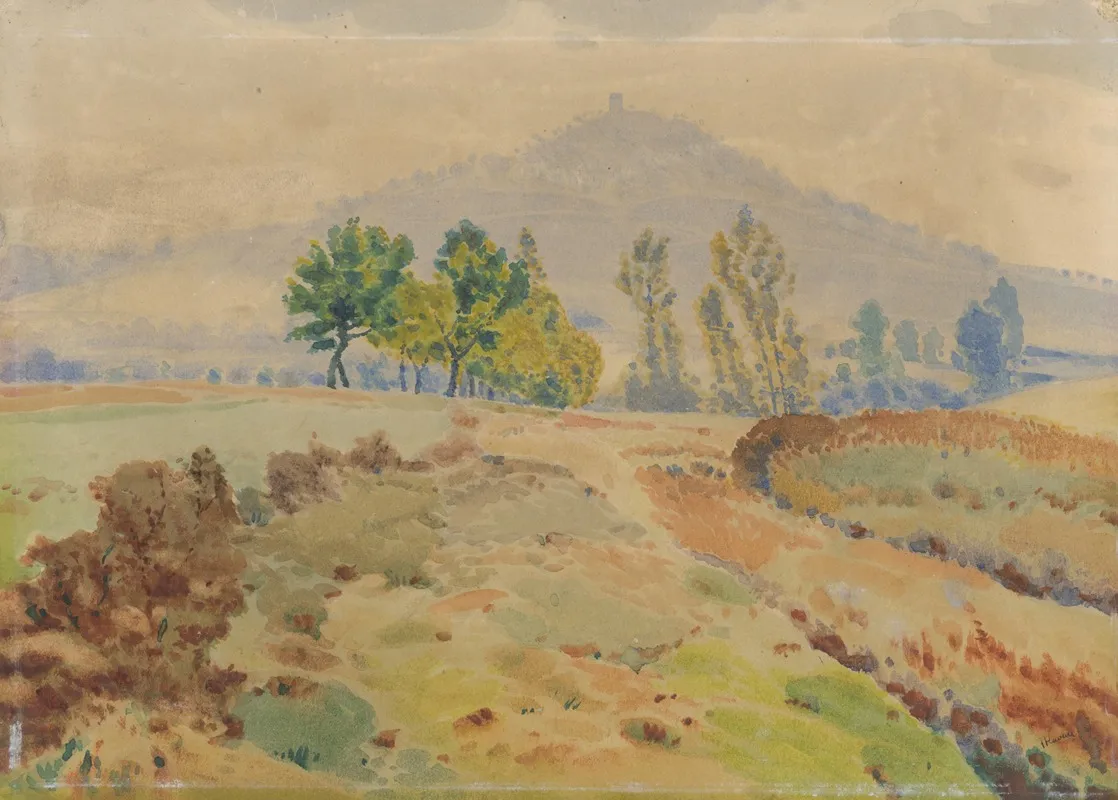 Landscape With Castle Ruins