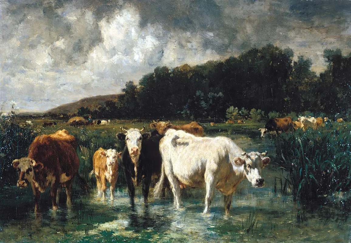 Landscape With Cattle 13