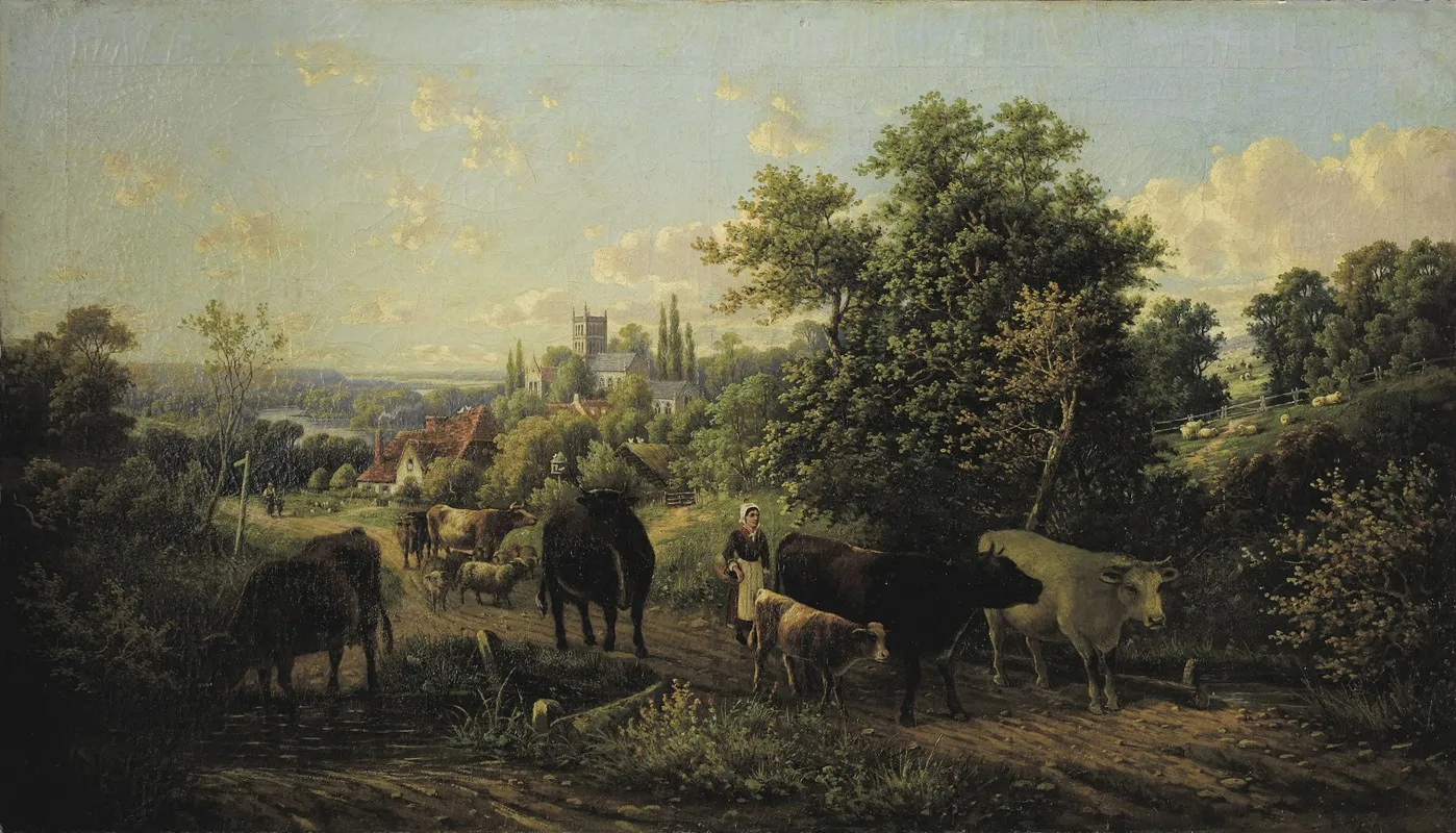 Landscape With Cattle 17