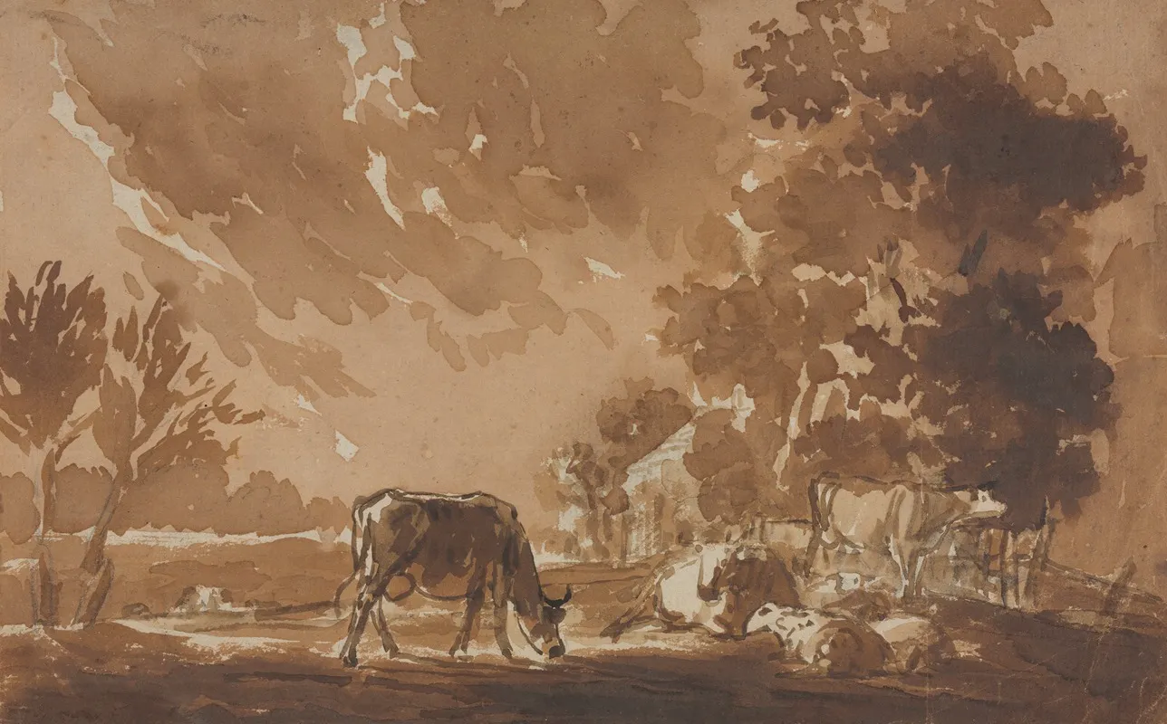 Landscape With Cattle 26
