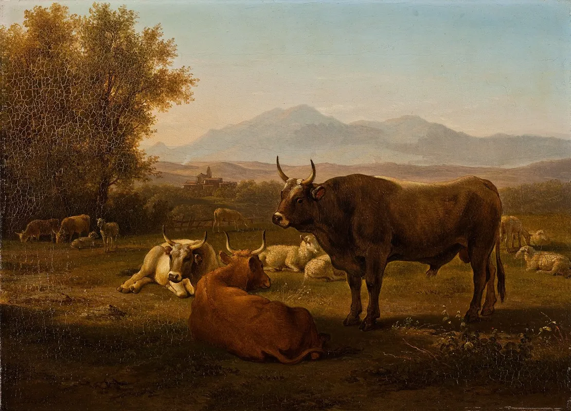 Landscape With Cattle 7