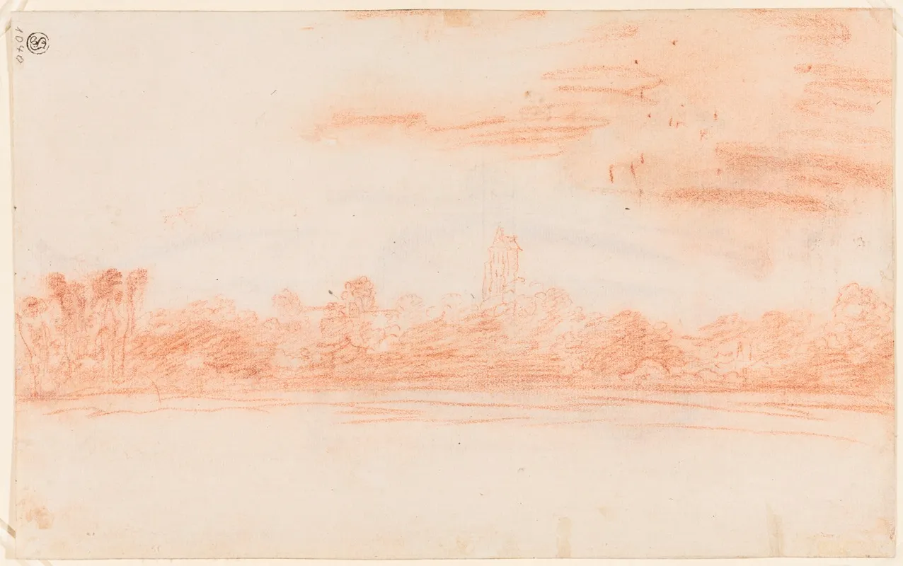 Landscape With Church Tower