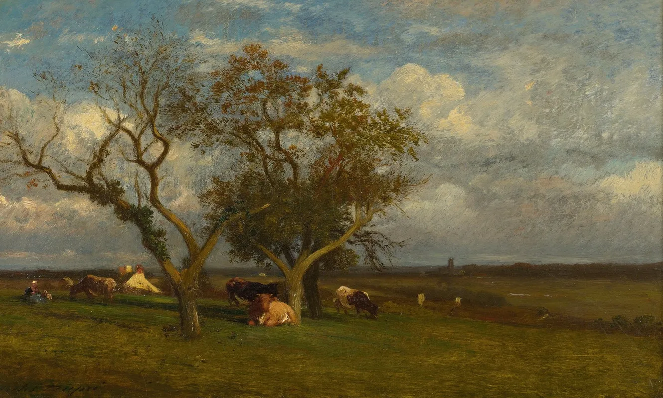 Landscape With Cows 2