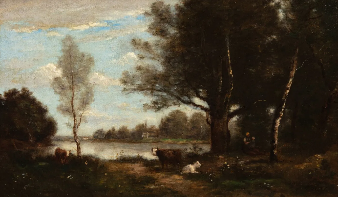 Landscape With Cows 7