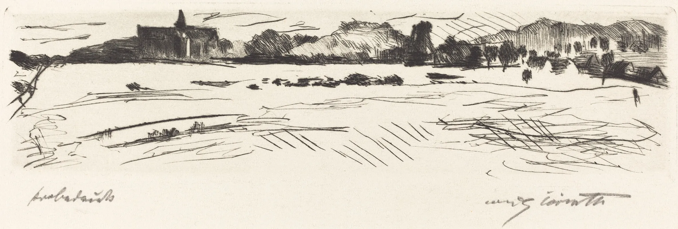 Landscape With Dunes Dunenlandschaft