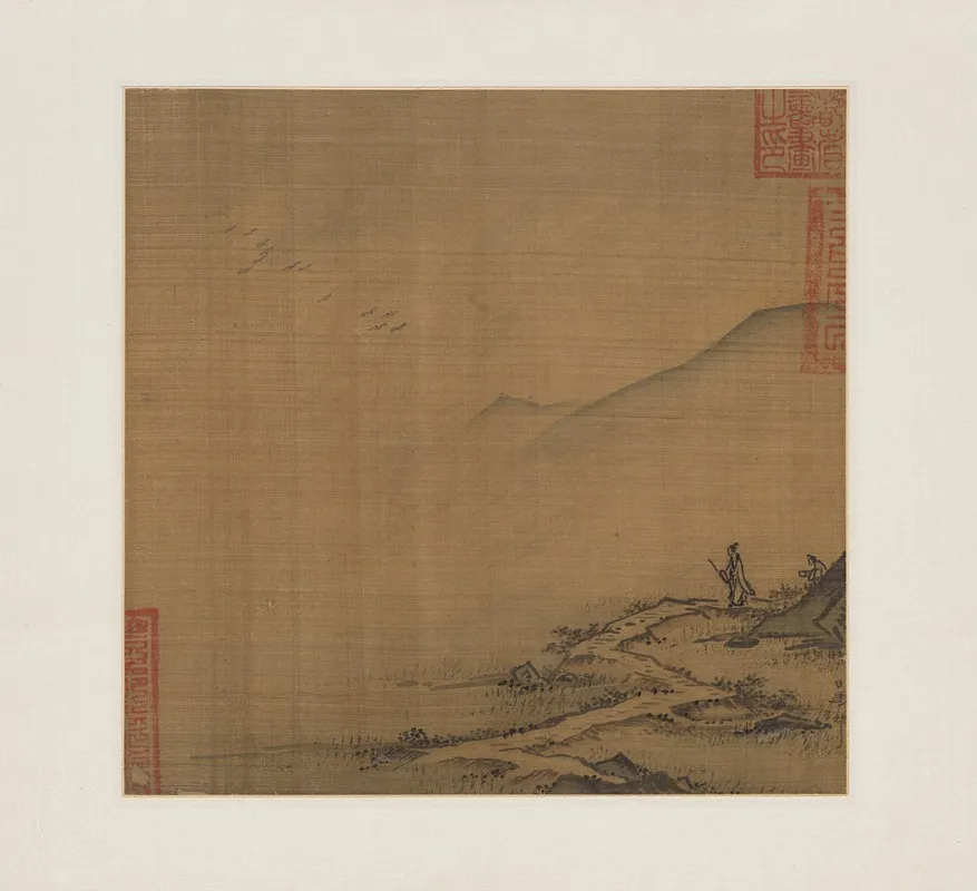 Landscape With Flying Geese