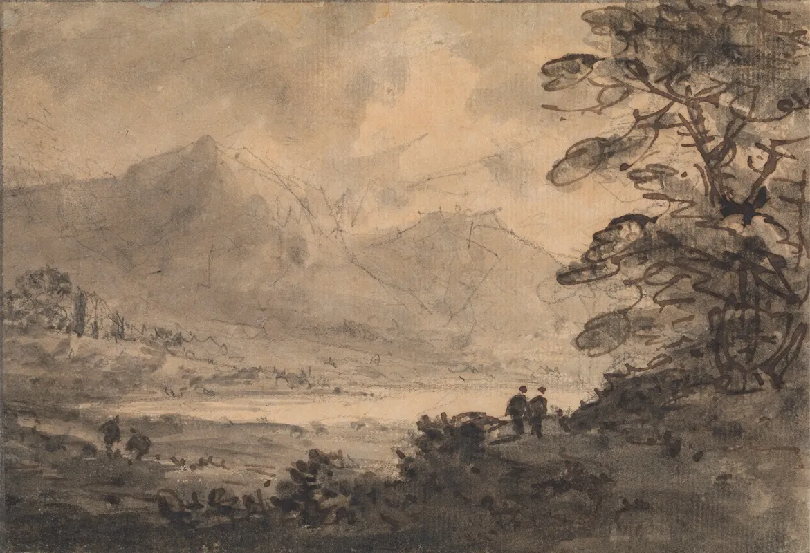 Landscape With Four Figures