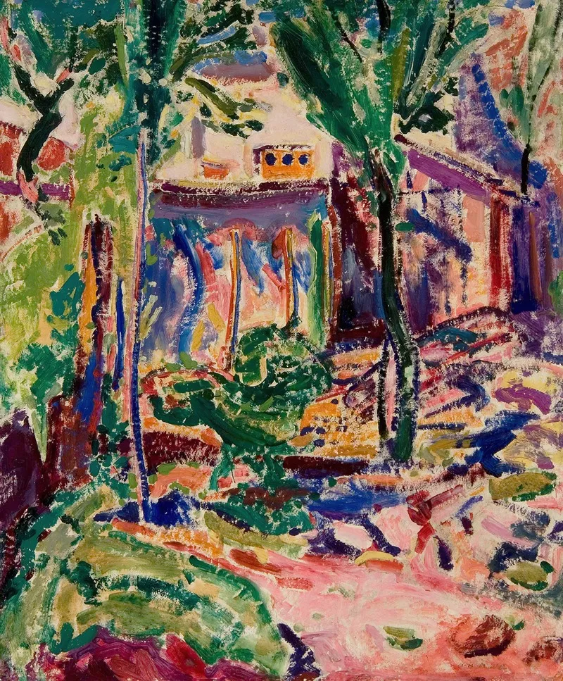 Landscape With House 3 by Alfred Henry Maurer - Canvas Print