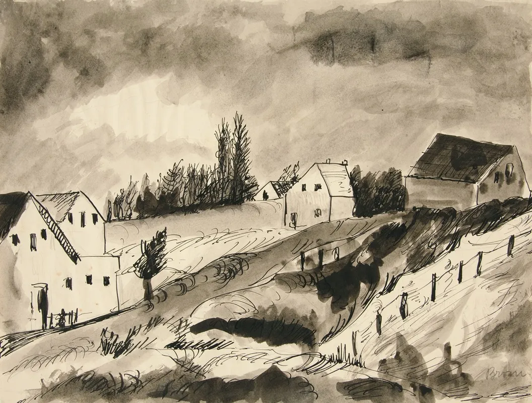 Landscape With Houses 3